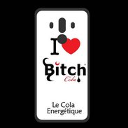Coque  Huawei MATE 10 PRO PREMIUM I love Bitch Cola 2
