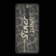 Coque  Huawei MATE 10 PRO PREMIUM Since crane gris 1988