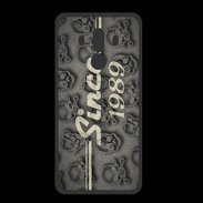 Coque  Huawei MATE 10 PRO PREMIUM Since crane gris 1989