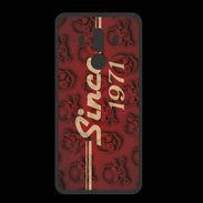 Coque  Huawei MATE 10 PRO PREMIUM Since crane rouge 1971