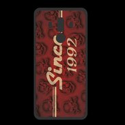 Coque  Huawei MATE 10 PRO PREMIUM Since crane rouge 1992