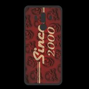 Coque  Huawei MATE 10 PRO PREMIUM Since crane rouge 2000