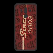 Coque  Huawei MATE 10 PRO PREMIUM Since crane rouge 2003