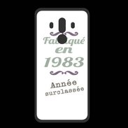 Coque  Huawei MATE 10 PRO PREMIUM Fabriqué en 1983 ZG