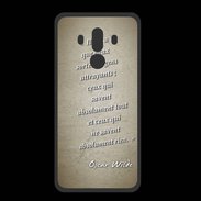 Coque  Huawei MATE 10 PRO PREMIUM Gens attrayants Sepia Citation Oscar Wilde