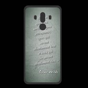 Coque  Huawei MATE 10 PRO PREMIUM Gens attrayants Vert Citation Oscar Wilde