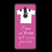 Coque  Huawei MATE 10 PRO PREMIUM 3/4 aile gauche Bonus offensif-défensif Rose