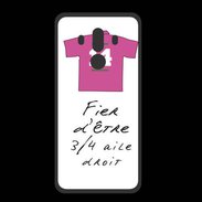 Coque  Huawei MATE 10 PRO PREMIUM 3/4 aile droit Bonus offensif-défensif Blanc