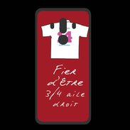 Coque  Huawei MATE 10 PRO PREMIUM 3/4 aile droit Bonus offensif-défensif Rouge