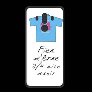 Coque  Huawei MATE 10 PRO PREMIUM 3/4 aile droit Bonus offensif-défensif Blanc 2