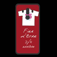 Coque  Huawei MATE 10 PRO PREMIUM 3/4 arrière Bonus offensif-défensif Rouge