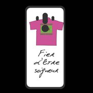 Coque  Huawei MATE 10 PRO PREMIUM Soigneur Bonus offensif-défensif Blanc