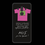 Coque  Huawei MATE 10 PRO PREMIUM Moi je l'ai épousé Bonus offensif-défensif Noir