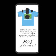 Coque  Huawei MATE 10 PRO PREMIUM Moi je l'ai élevé Bonus offensif-défensif Blanc 2