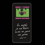 Coque  Huawei MATE 10 PRO PREMIUM Les potes Bonus offensif-défensif Noir