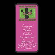 Coque  Huawei MATE 10 PRO PREMIUM Plaquage Bonus offensif-défensif Rose