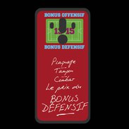 Coque  Huawei MATE 10 PRO PREMIUM Plaquage Bonus offensif-défensif Rouge