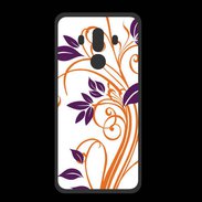 Coque  Huawei MATE 10 PRO PREMIUM motif flora violet