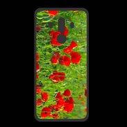 Coque  Huawei MATE 10 PRO PREMIUM DP champs de coquelicots