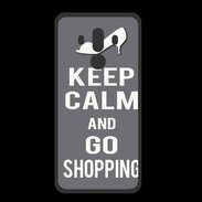 Coque  Huawei MATE 10 PRO PREMIUM Keep Calm Go Shopping Gris