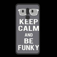 Coque  Huawei MATE 10 PRO PREMIUM Keep Calm Funky Gris