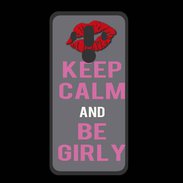 Coque  Huawei MATE 10 PRO PREMIUM Keep Calm Girl Gris