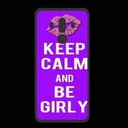 Coque  Huawei MATE 10 PRO PREMIUM Keep Calm Girly Violet