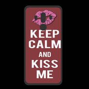 Coque  Huawei MATE 10 PRO PREMIUM Keep Calm Kiss me Brique