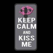 Coque  Huawei MATE 10 PRO PREMIUM Keep Calm Kiss me Gris