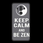 Coque  Huawei MATE 10 PRO PREMIUM Keep Calm Be Zen Gris