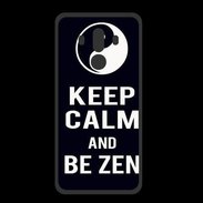 Coque  Huawei MATE 10 PRO PREMIUM Keep Calm Be Zen Noir