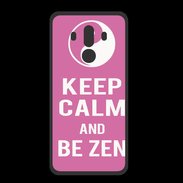 Coque  Huawei MATE 10 PRO PREMIUM Keep Calm Be Zen Rose