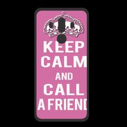 Coque  Huawei MATE 10 PRO PREMIUM Keep Calm Call Rose