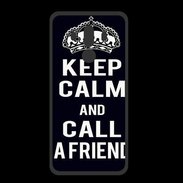 Coque  Huawei MATE 10 PRO PREMIUM Keep Calm Call friend Noir