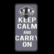 Coque  Huawei MATE 10 PRO PREMIUM Keep Calm Carry on Gris