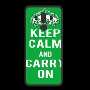 Coque  Huawei MATE 10 PRO PREMIUM Keep Calm Carry on Vert