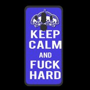 Coque  Huawei MATE 10 PRO PREMIUM Keep Calm Fuck hard bleu