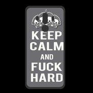 Coque  Huawei MATE 10 PRO PREMIUM Keep calm Fuck hard Gris