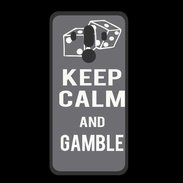 Coque  Huawei MATE 10 PRO PREMIUM Keep Calm Gamble Gris