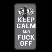 Coque  Huawei MATE 10 PRO PREMIUM Keep Calm Fuck Off Gris
