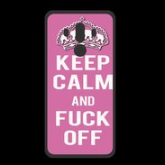 Coque  Huawei MATE 10 PRO PREMIUM Keep Calm Fuck Off Rose