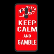 Coque  Huawei MATE 10 PRO PREMIUM Keep Calm Gamble Rouge