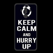 Coque  Huawei MATE 10 PRO PREMIUM Keep Calm Hurry up Noir