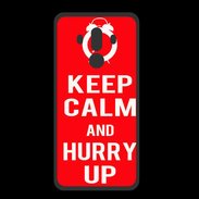 Coque  Huawei MATE 10 PRO PREMIUM Keep Calm Hurry up Rouge