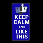 Coque  Huawei MATE 10 PRO PREMIUM Keep Calm Like This Bleu