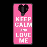 Coque  Huawei MATE 10 PRO PREMIUM Keep Calm Love me Rose