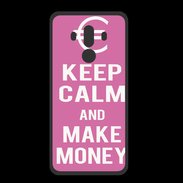 Coque  Huawei MATE 10 PRO PREMIUM Keep Calm Make money Rose