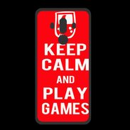 Coque  Huawei MATE 10 PRO PREMIUM Keep Calm Play games Rouge