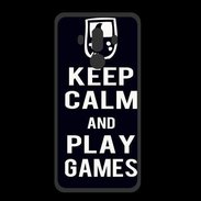 Coque  Huawei MATE 10 PRO PREMIUM Keep Calm Play games Noir