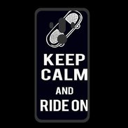 Coque  Huawei MATE 10 PRO PREMIUM Keep Calm Ride on Noir